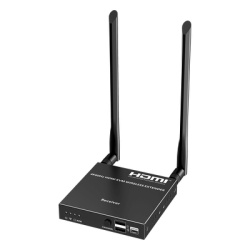 EPCOM TITANIUM TT699KVMV20RX Extensor Inalambrico | 4K@60Hz | Transmision hasta 50mÂ | Solo Rx | Transferencia IR | Emparejamiento SSID | Compatible TT699KVMV2.0
