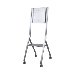 EPCOM U1SS Soporte de Pantalla con Ruedas / Compatible con Monitores de 55 "a 98" / Base para Colocar Accesorios Adicionales