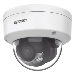EPCOM XD-14CSL Domo IP 4 Megapixel / Lente 2.8 mm / ColorVu / ACUSENSE / PoE / H.265+ / IP67 / IK08 / WDR 120 dB