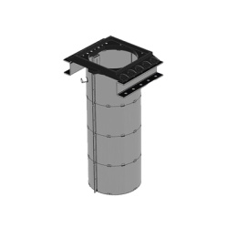 FAAC 116140 Pit o Contenedor Para Bolardos FAAC J275 2K20