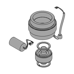 FAAC 63003161 ESTATOR PARA FAAC 844 CON CONDENSADOR DE 18 UF
