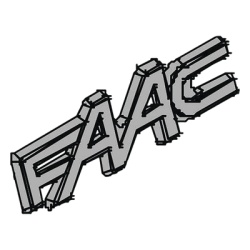 FAAC 7324745 Logotipo de Plastico Para Equipos FAAC