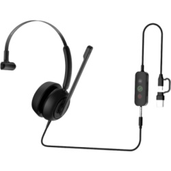 FANVIL DH311U-MS Auricular Diadema / USB-C / USB-A / 3.5 mm / Cancelación AI / Drivers 40 mm / Dynamic EQ / 118 g / -10 °C a +50 °C