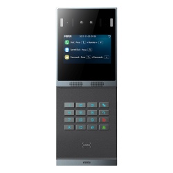FANVIL I66 Videoportero SIP con Reconocimiento Facial / Camara 2MP con Lente Dual / Pantalla IPS 4" / 2 Relevadores / Teclado Numerico Iluminado / IP66 IK07 / PoE