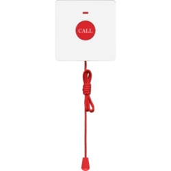 FANVIL KT30 Botón de Emergencia Inalámbrico / 433 MHz / Alcance 80 m (262 ft) / IP65 / Cordón 2 m (6.5 ft) / 100,000 Activaciones / Batería 12V