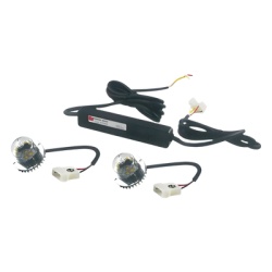 FEDERAL SIGNAL 416-200-44 Lamparas Ocultas Corner Led Color Rojo Ideales para Vehiculos Encubierto