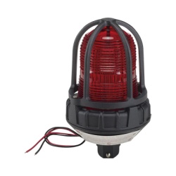 FEDERAL SIGNAL INDUSTRIAL 151XST-012-024-R Luz estroboscopica para ubicaciones peligrosas montaje tipo tubo 12-24 VCD color Rojo