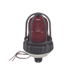 FEDERAL SIGNAL INDUSTRIAL 151XST-240-R Luz estroboscopica para ubicaciones peligrosas montaje tipo tubo 240 VCA color Rojo
