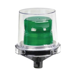 FEDERAL SIGNAL INDUSTRIAL 225XL-024-G Luz de advertencia LED para ubicaciones peligrosas ElectrarayÂ® UL y cUL para Clase I Division 2 Grupos A B C y D; Clase II Division 2 Grupos F y G; Clase III 24