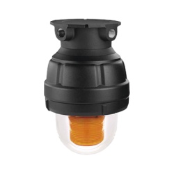 FEDERAL SIGNAL INDUSTRIAL 27XST-120-A Luz estroboscopica a prueba de explosiones ideal para ambientes peligrosos 120Vca ambar montaje no incluido