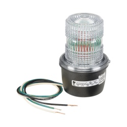 FEDERAL SIGNAL INDUSTRIAL LP3TL-120-C Luz de advertencia LED serie Streamline 120 Vca montaje tipo T claro