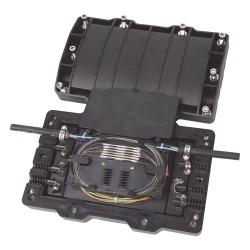 FIBERHOME FITOSC320-H8 Caja de Distribucion de Fibra Optica Horizontal hasta 48 Empalmes Exterior IP68