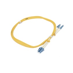 FIBERHOME OFC-LC/PC-LC/PC-D-20-2 Jumper de Fibra Optica Duplex Monomodo con Conectores LC/UPC-LC/UPC 2 Metros (6.56 Pies)