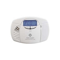 FIRST ALERT 1039727 Alarma de monoxido de carbono (CO) operada por baterias con display digital