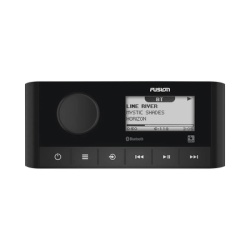 GARMIN 10-02405-00 Sistema de Audio Marino / Pantalla LCD 2.3" / Bluetooth y ANT / 180 W Pico / 22 W RMS x 4 / 2 Zonas Multi-Zone / IPX6 e IPX7 / Compatible con AM FM DAB+ AUX / Actualizaciones Inalam