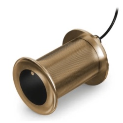 GARMIN 10-02867-01 Sonda CHIRP para Navegacion Garmin GT12M-THF / Banda Media 85-165 kHz / 350 W / Profundidad Maxima 240 m (Agua Salada) 365 m (Agua Dulce) / Ancho de Haz 24Â°-16Â° / Compatible con R