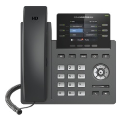 GRANDSTREAM GRP-2613 Telefono IP Grado Operador 3 lineas SIP con 6 cuentas puertos Gigabit PoE pantalla a color 2.4" codec Opus IPV4/IPV6 con gestion en la nube GDMS