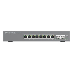 GRANDSTREAM GWN7721P Switch L2 Lite Administrable de 10 Puertos / 8 Puertos Ethernet 2.5 Gigabits / 2 Puertos SFP+ 10 Gigabits / PoE+ 802.3af/at / VLAN 802.1Q / QoS / IGMP Snooping / Montaje en Escrit - Img 4