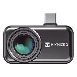 HIKMICRO HM-TJ33-10RF-MINI3 Mini3 - Camara Termografica para Smartphone / Alta Resolucion IR 384 x 288 / Rango de -20°C a 650°C / Precision ±2°C o ±2% / Frecuencia 25Hz o 50Hz / USB-C Android