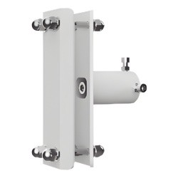 HIKVISION 190420874 Enganche Base para Brazos de Barreras / Octogonal / 3.6 a 6 m (11.8 a 19.7 ft) / Q235 / 220 × 89 × 55 mm