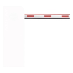 HIKVISION 366001839 Brazo de Barrera con Iluminación LED / 4 m (13.1 ft) / Aluminio / 12 Vdc / Tira LED Integrada