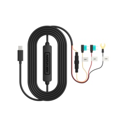 HIKVISION AE-DF7351 Adaptador para Dashcam / Alimentacion Directa desde Bateria / 1.3m + 2.1m / 4.3ft + 6.9ft / Conector MiniUSB