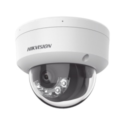 HIKVISION DS-2CD1163G2-LIU Cámara Domo IP / 6 Megapixel / Dual Light 30 m (98.4 ft) IR + 20 m (65.6 ft) Luz Blanca / Lente 2.8 mm / 105° / AcuSense Lite / IP67 / PoE