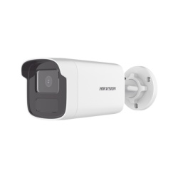 HIKVISION DS-2CD1T43G2-LIUF [Dual Light] Bala IP 4 Megapixel / Lente 4 mm / 50 Mts IR + 50 mts Luz Blanca / ACUSENSE Lite (Deteccion de Humanos y Vehiculos) / Exterior IP67 / WDR 120 dB / PoE