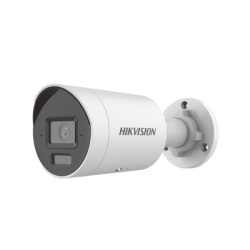 HIKVISION DS-2CD2023G2-LI2U [Dual Light + 2 Microfonos Integrados] Bala IP 2 Megapixel / Lente 2.8 mm / 40 mts Luz Blanca + 40 mts IR / ACUSENSE / Exterior IP67 / WDR 120 dB / PoE / Micro SD / Metal /