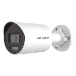 HIKVISION DS-2CD2087G2H-LIU [Dual Light + ColorVu] Bala IP 8 Megapixel (4K) / Lente 2.8 mm / 40 mts IR + 40 mts Luz Blanca / Microfono Integrado / Exterior IP67 / WDR 130 dB / ACUSENSE (Filtro de Fal