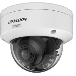 HIKVISION DS-2CD2747G3T-LIZSY [Dual Light + ColorVu 3.0 + HikAI] Domo IP 4 Megapixel / Lente Mot. 2.8 a 12 mm / 40 mts IR + Luz Blanca / Exterior IP67 / WDR 130 dB / ACUSENSE 3.0 / Metal / NEMA 4X / A