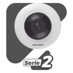 HIKVISION DS-2CD2955G0-ISU Mini Cámara Fisheye IP / 5 Megapixel / Panorámica 180°-360° / IR 8 m (26.2 ft) / Audio Integrado / PoE / Alarmas I/O - Img 6