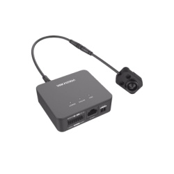 HIKVISION DS-2CD6425G1-20(2.8MM) Cámara IP Pinhole / 2 Megapixel / Lente 2.8 mm / WDR 120 dB / PoE / MicroSD 256 GB / 2 m (6.6 ft) Cable