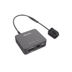 HIKVISION DS-2CD6425G1-20 Pinhole IP 2 Megapixel / Lente 3.7 mm / 2 Mts Cable / PoE / Ideal para Cajeros Automaticos (ATM) / WDR / Micro SD / Camara Tipo Block