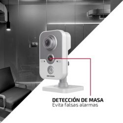 HIKVISION DS-2CE38D8T-PIR Cubo TURBO 1080p / TECNOLOGIA PIR / Gran Angular 103Âº / Lente 2.8 mm / IR EXIR Inteligente 20 mts / Microfono Integrado / Interior