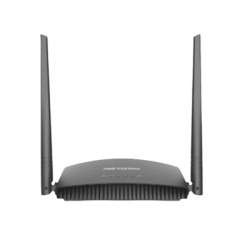 HIKVISION DS-3WR3N Router Inalambrico WISP en Banda 2.4 GHz / Hasta 300 Mbps / 4 Puertos 10/100 Mbps / 2 Antenas Omnidireccional de 5 dBi / Interior
