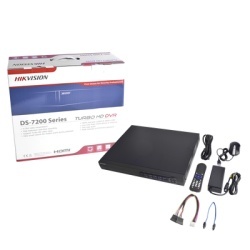 HIKVISION DS-7216HQHI-F2 DVR/NVR 18 Canales (16+2) / 16 Canales Turbo HD hasta 2 Megapixeles / 2 Canales IP hasta 2 Megapixeles / Compresion de video avanzada / Hik-Connect P2P / Video analisis / Sali