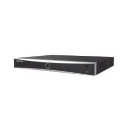 HIKVISION DS-7616NXI-K2 NVR 12 Megapixel (4K) / 16 canales IP / AcuSense (Evita Falsas Alarmas) / Reconocimiento Facial / 2 Bahias de Disco Duro / HDMI en 4K / Sin Puertos PoE+ / Alarmas I/O