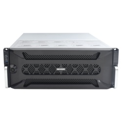 HIKVISION DS-96256NI-I24 NVR 12 Megapixel (4K) / 256 canales IP / 24 Bahias de Disco Duro / 4 Puertos de Red / Soporta RAID con Hot Swap / NVR