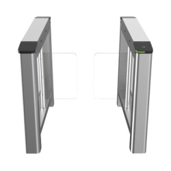 HIKVISION DS-K3B220LX-LR/PG-DP90 Kit de Torniquetes Swing IZQUIERDO y DERECHO / Bidireccional / Preparacion para Instalar Terminal Facial con Montaje DS-KAB6ZU1 (No incluidos) / 3 000 000 MCBF / 4 Par