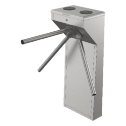 HIKVISION DS-K3G200BLX-R/DM55 Torniquete Trípode Bidireccional / Acero Inoxidable SUS304 / 2 Millones MCBF / Carril 55 cm (21.7 in) / Apertura Emergencia Automática / LED Dirección / 110 VCA / -20°C a 65°C