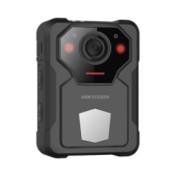 HIKVISION DS-MCW406/128G Body Camera Portatil / Grabacion a 2K (4 Megapixel) / Pantalla 1.77" TFT / Fotos de Hasta 40 Megapixel / IP67 / H.265 / 128 GB de Almacenamiento / Microfono Integrado