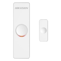 HIKVISION DS-PD1-MC-WWS Contacto Magnético Inalámbrico / Comunicación Bidireccional 433 MHz / Alcance 800 m (2624.7 ft) / Detección de Apertura Puertas y Ventanas / Batería 2 Años / LED Indicador