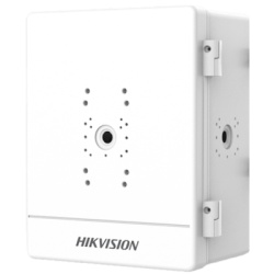 HIKVISION DS-SBOX-03 Caja de Seguridad para Videovigilancia / Exterior IP66 / IK10 / 3 Dispositivos / Montaje en Pared o Poste / Polímero Ignífugo UL94-V0