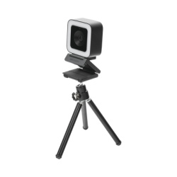 HIKVISION DS-UL2 Camara Web ALTA DEFINICION (1080p) / Aro de Luz Interconstruido / Gran Angular / Microfono Integrado / Conector USB de 2 mts / Facil de Instalar / Reduccion de Ruido Inteligente