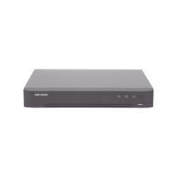 HIKVISION IDS-7216HQHI-M1/FA(C) DVR 16 Canales TurboHD + 8 Canales IP / 5 Megapixel Lite - 3K Lite / Acusense (Evita Falsas Alarmas) / Reconocimiento de Rostros (Base de Datos) / Audio por Coaxitron /