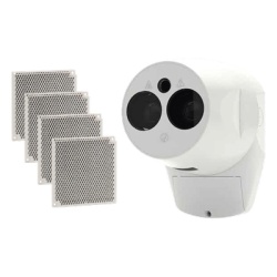 HOCHIKI H6011-120 Detector Lineal De Humo Motorizado Alcance Hasta 120m Alineacion Automatica Por Haz Reflejado Convencional Compatible Con Todos Los Paneles De Deteccion De Incendio (0200-11650)