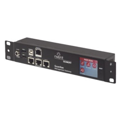 HOFFMAN 11079-000 Gateway de Gestion y Monitoreo Ambiental para Centro de Datos GUARDIAN / 1U Compacto / 3 Puertos de Sensores / Pantalla LCD Tactil / SNMP BACnet Modbus/TCP