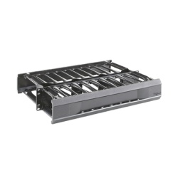 HOFFMAN DCHD2 Organizador de Cables Horizontal CableTek Doble (Frontal y Posterior) Para Rack de 19in 2 UR
