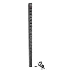 HOFFMAN DP1N481815 PDU Vertical para Rack con 18 Tomas NEMA 5-15R 15A 1.22 m (48 in) de Altura Acero Color Negro